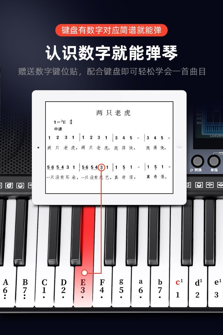 电子琴指法手机版(电子琴指法入门自学教程)-第3张图片-SafeW